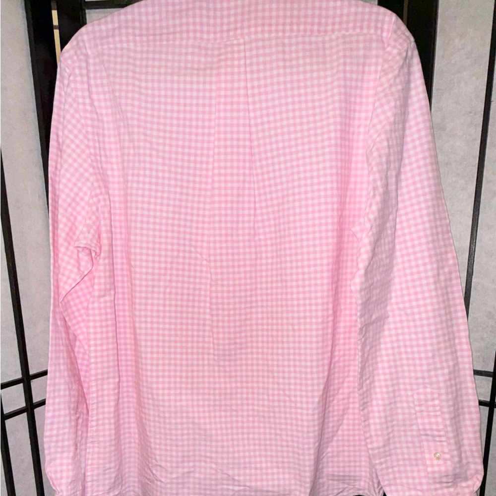 Polo by Ralph Lauren Light Pink Checkered Men's Shirt - Picture 7 of 11